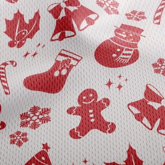 Celebrate Christmas Athletic Mesh Flat Back