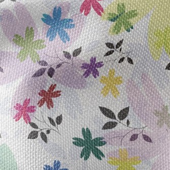 Colorful Flowers Waterproof Canvas