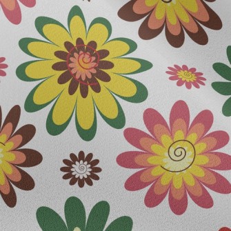 Bright Sunflower Chiffon