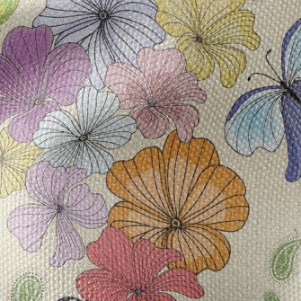 Colorful Butterfly Waterproof Canvas