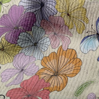 Colorful Butterfly Terry