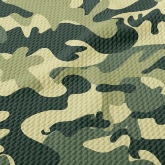 Camouflage Birdseye Piqué