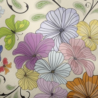 Colorful Butterfly Dobby