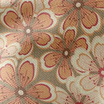 Plum Blossom Waterproof Canvas