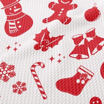 Celebrate Christmas Birdseye Piqué