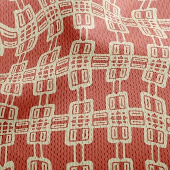 Ancient Square Combination Athletic Mesh Flat Back
