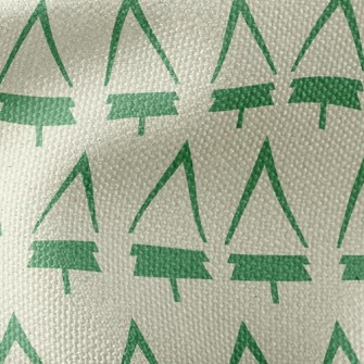 Simple Christmas Tree Waterproof Canvas