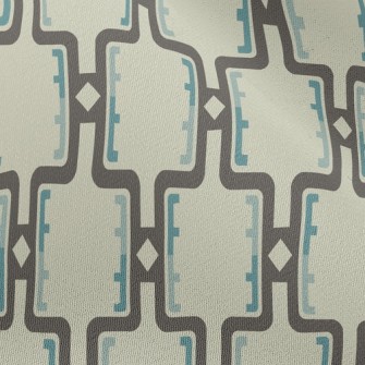 Geometric Arrangement Chiffon