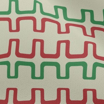 Two-Color Fence Chiffon