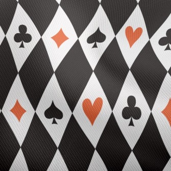 Fashion Diamond Playing Cards Dobby