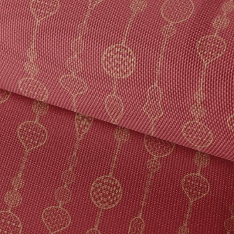 Retro Festive Lantern Waterproof Oxford