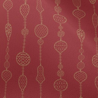 Retro Festive Lantern Chiffon