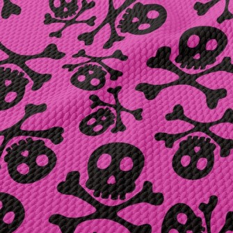 Skull Family Birdseye Piqué