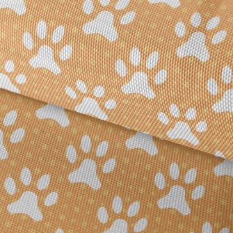 Cute Big Dog Footprints Waterproof Oxford