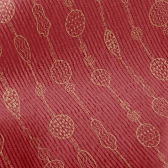 Retro Festive Lantern Standard Corduroy