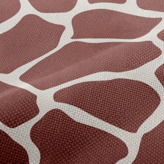 Nostalgic Giraffe Pattern Performance Linen