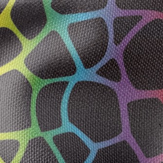 Colorful Giraffe Pattern Waterproof Canvas