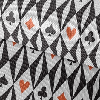 Traditional Diamond Playing Ca Waterproof Oxford