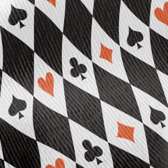 Fashion Diamond Playing Cards Standard Corduroy
