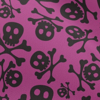 Skull Family Chiffon