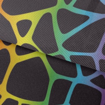 Colorful Giraffe Pattern Waterproof Oxford