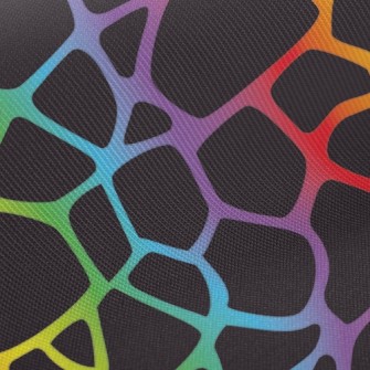 Colorful Giraffe Pattern Twill