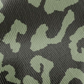 Irregular Animal Pattern Standard Corduroy