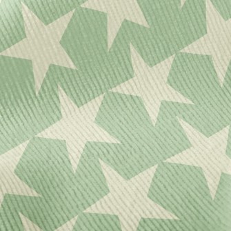 Simple Star Print Standard Corduroy