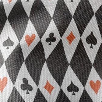 Fashion Diamond Playing Cards Waterproof Canvas