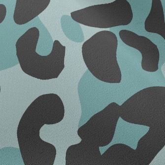Cool Color Leopard Print Chiffon