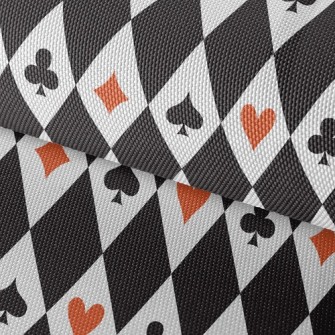 Fashion Diamond Playing Cards Waterproof Oxford