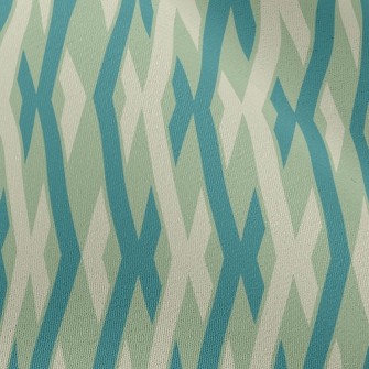 Two-Color Cross Lines Chiffon