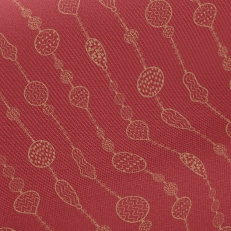 Retro Festive Lantern Twill