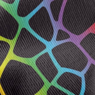 Colorful Giraffe Pattern Standard Corduroy