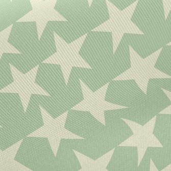 Simple Star Print Twill