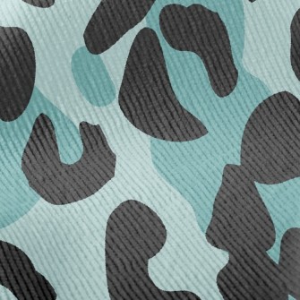 Cool Color Leopard Print Standard Corduroy