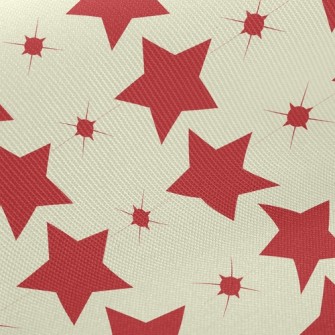 Row Of Stars Twill