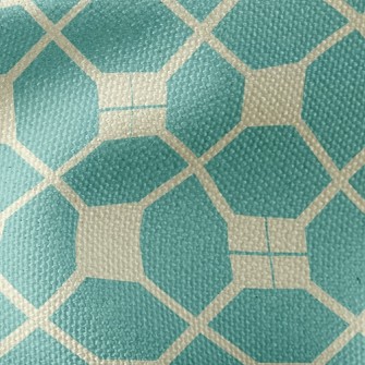 Large And Small Grid Connectio Waterproof Canvas