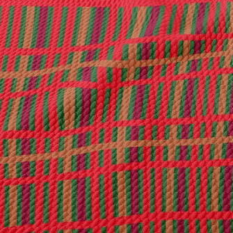Christmas Pattern Birdseye Piqué