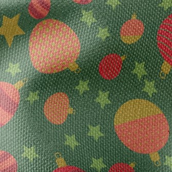 Christmas Glass Ball Waterproof Canvas