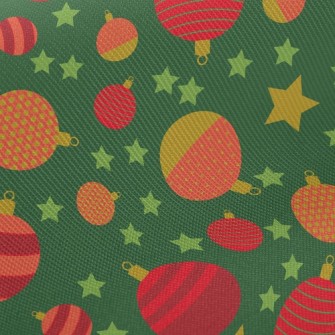Christmas Glass Ball Twill
