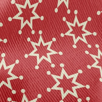 Graceful Seven-Pointed Star Standard Corduroy