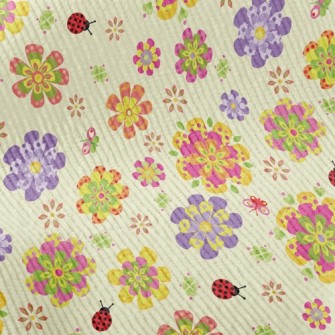 Elegant Temperament Small Flor Standard Corduroy