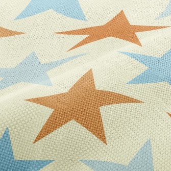 Full Page Star Print Performance Linen