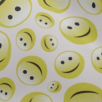 Shiny Smiling Face Chiffon
