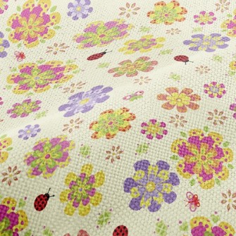 Elegant Temperament Small Flor Performance Linen