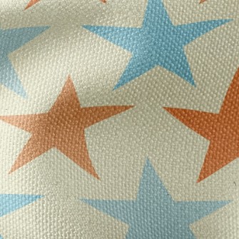 Full Page Star Print Waterproof Canvas