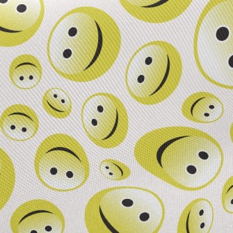 Shiny Smiling Face Twill