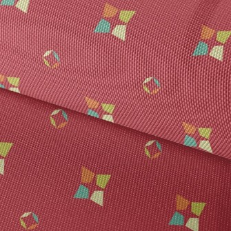 Nostalgic Colored Squares Waterproof Oxford