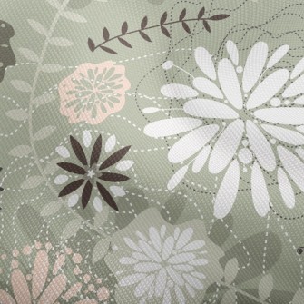 Classical Country Flowers Dobby